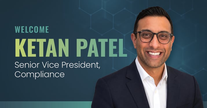 Welcome to ISI, Ketan Patel, Senior Vice President, Compliance