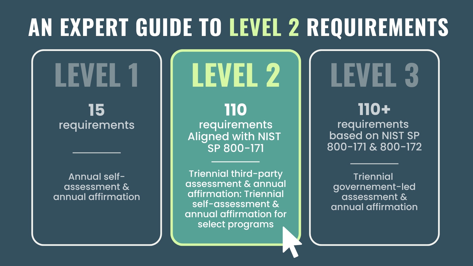 CMMC LEVEL 2: AN EXPERT GUIDE TO LEVEL 2 REQUIREMENTS